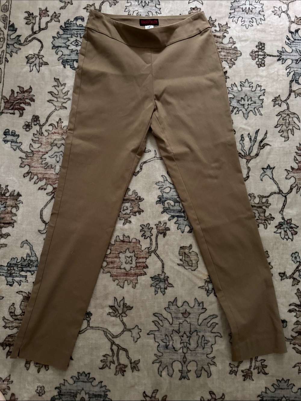 Krazy Larry khaki pull on pants